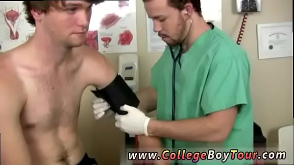 Gay body shaved monster cock Dr. Decker and James gay muscle men having sex