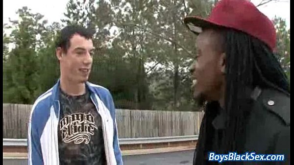 Blacks On Boys - Gay Hardcore Interracial Porn Movie 04