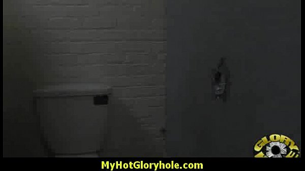 Gloryhole cock licking and sucking interracial 3