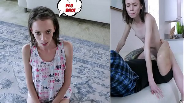 Skinny teen Aria Haze suck and fuck pov