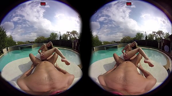 VirtualPornDesire - Gina By The Pool 180 VR 60 FPS