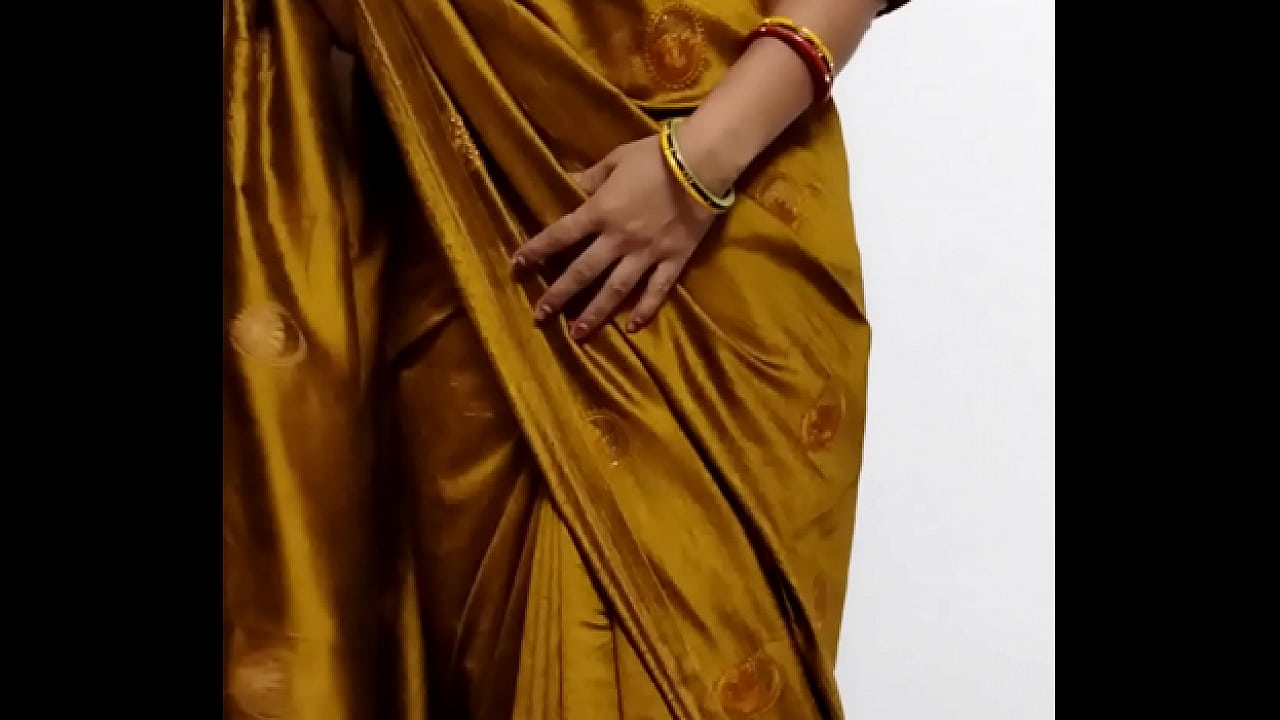 Bhabhi saree closeup