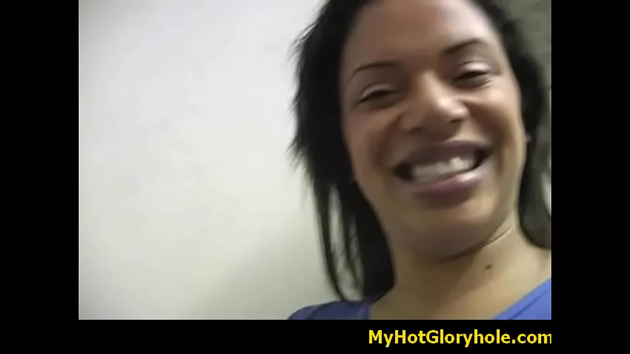 Gloryhole interracial blowjob 6