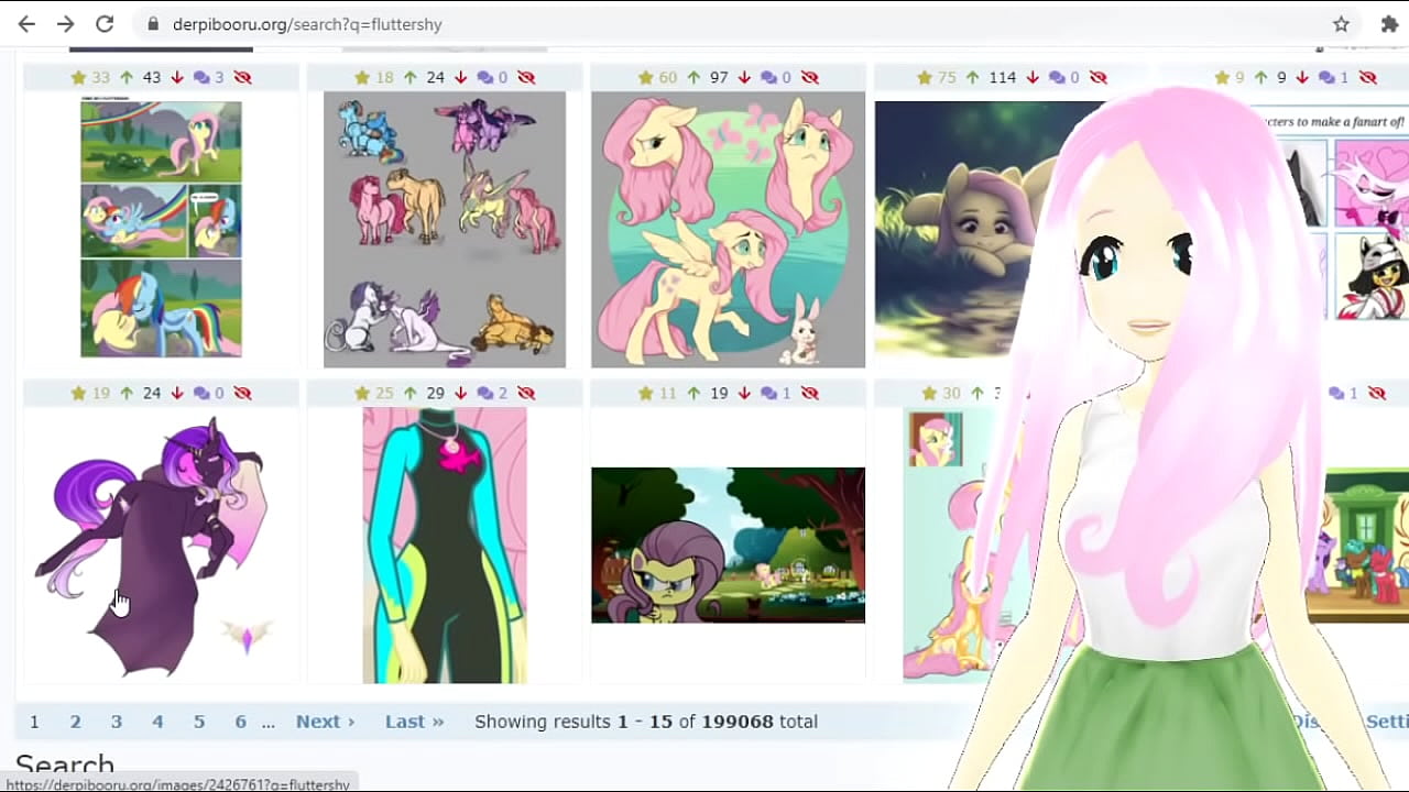 Fluttershy Finds Your Lewd Art Of Her