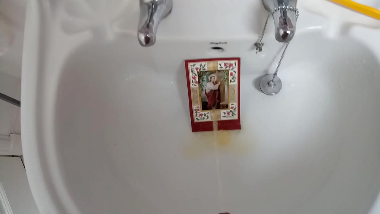 Jesus as your fuckin urinal!