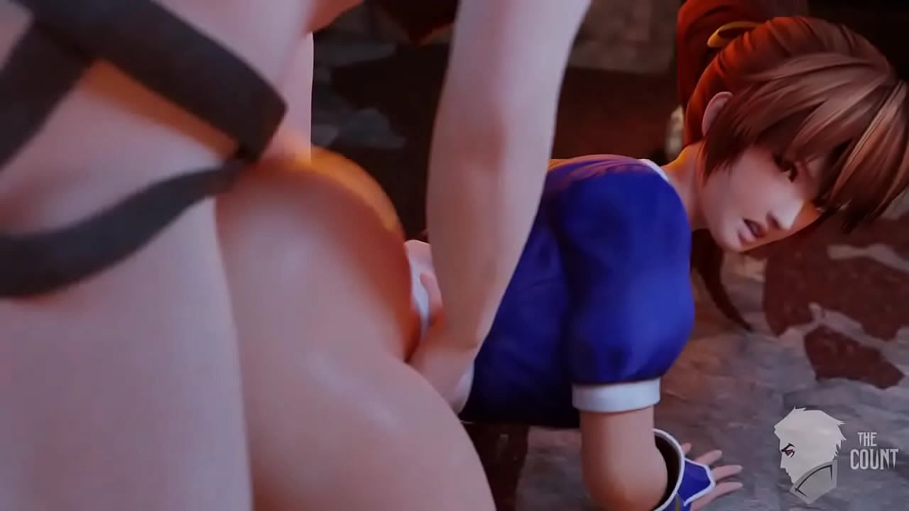 Mai Shiranui and Kasumi take big cocks like the bitches they are