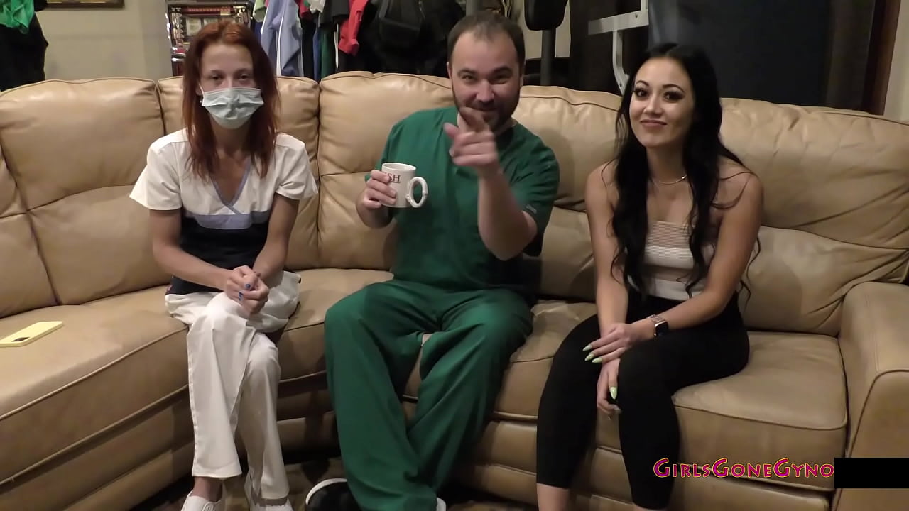 $CLOV Doctor Tampas Preforms Blaire Celestes Annual Gynecological Assessment With Gloved & Probing Hands, Helped By Nurse Stacy Shepard! Full Movie Only @ GirlsGoneGyno