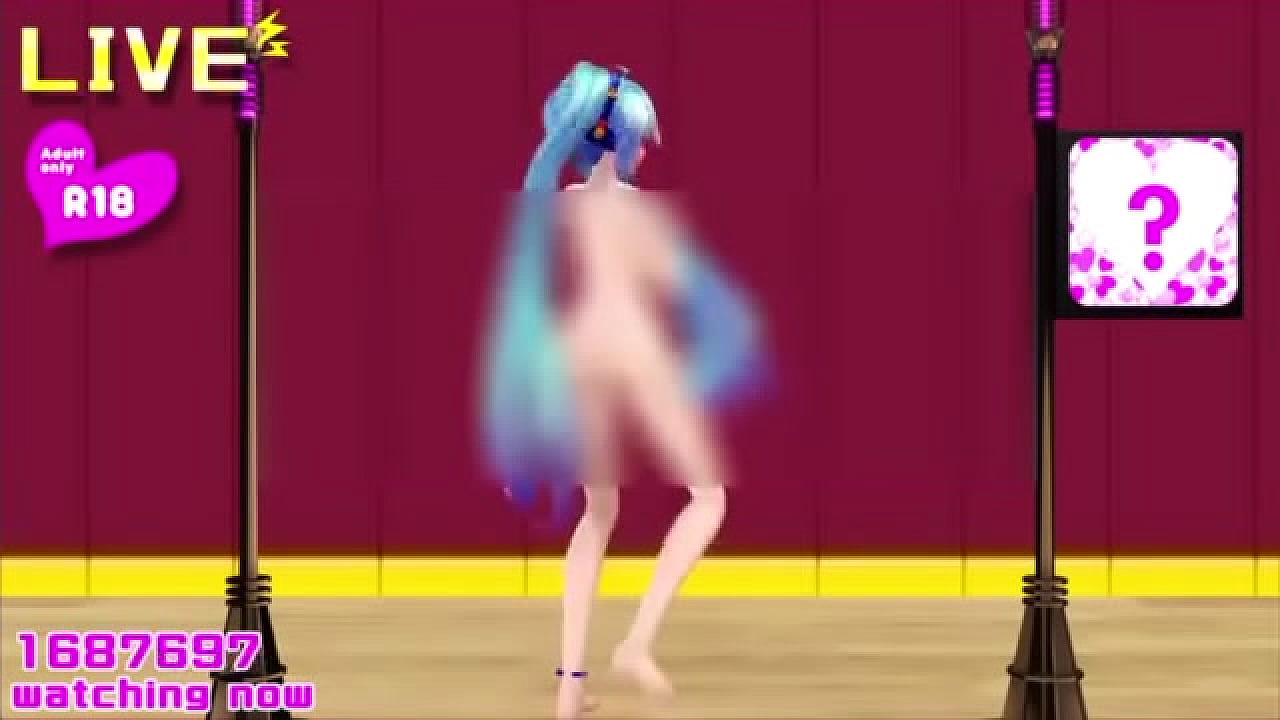 Hatsune miku ficando pelada solo