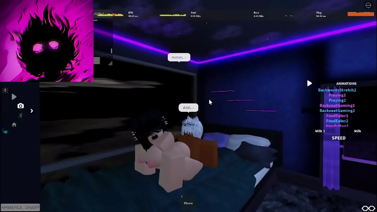 Erotic roleplay with a roblox slut