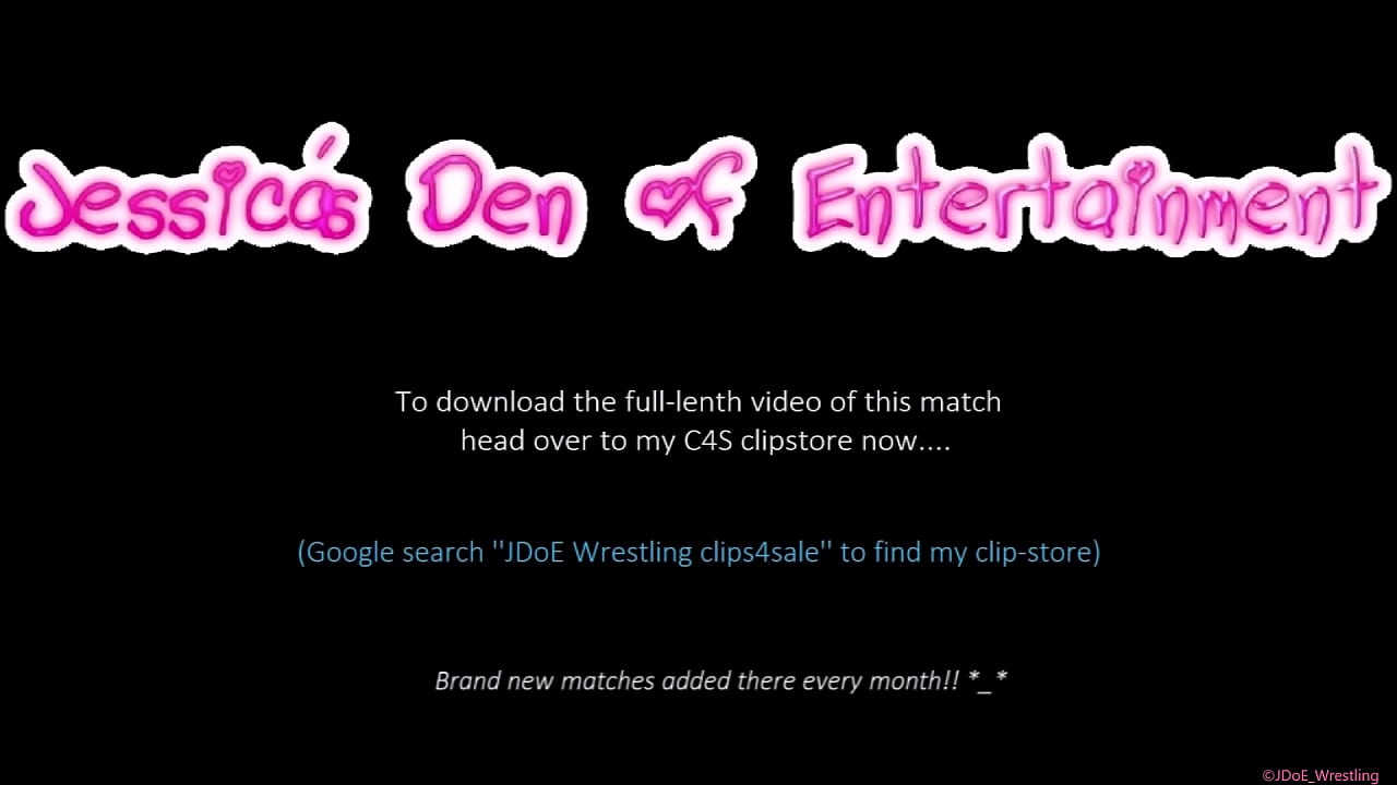 Bra & Panties Match (Wrestling) - Loser gets Diapered!