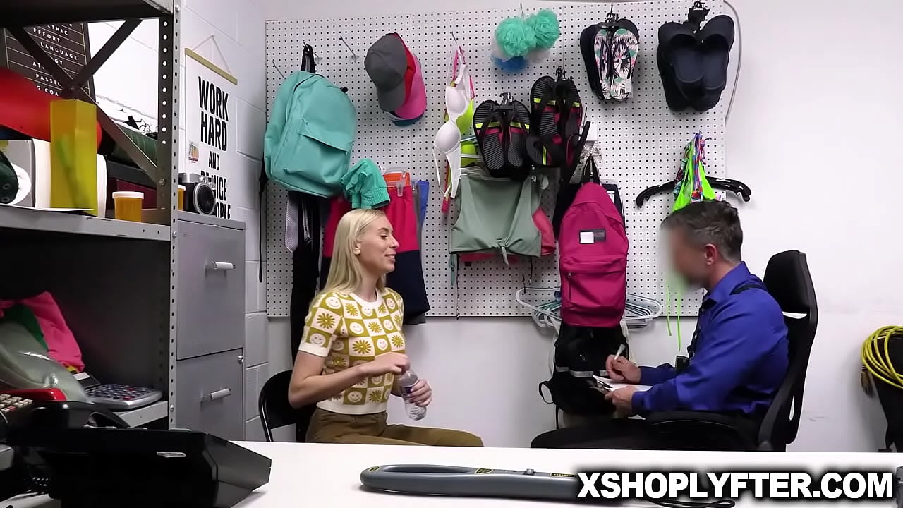 Kay willingly submits to a deep cavity search