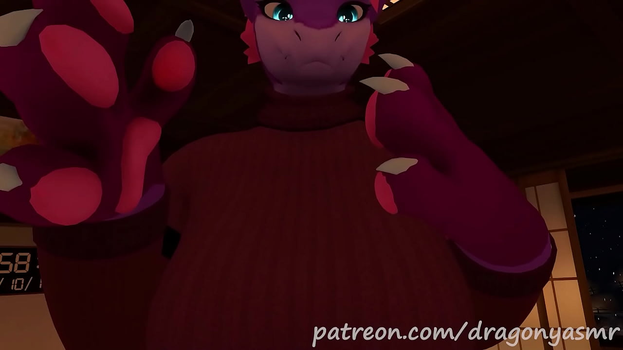 Furry ASMR Dragony Mamagen Relaxes You With Her BIG PILLOWY BOOBS to Help You Sleep (VRChat)