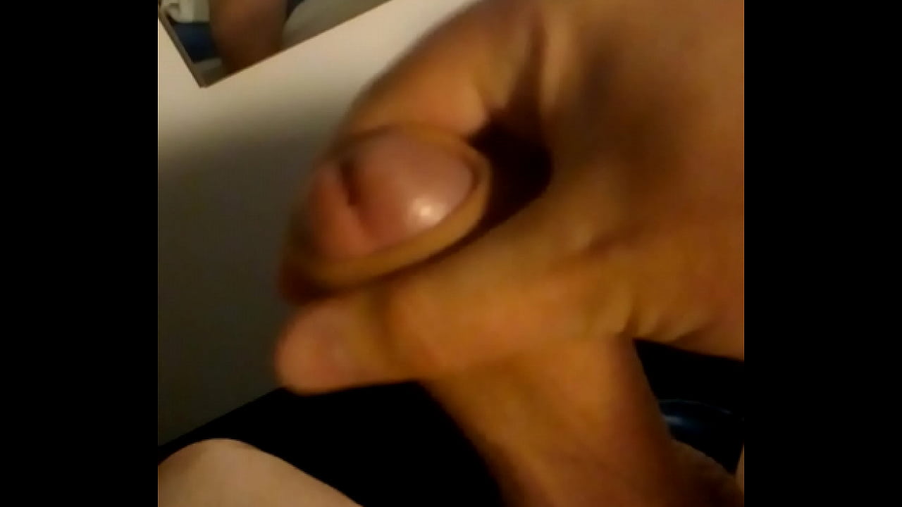 Me stroking my cock
