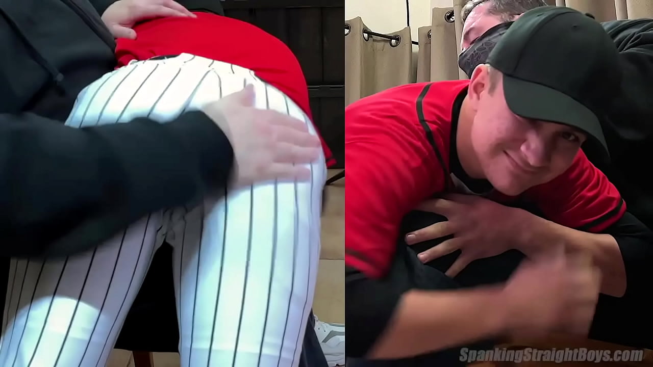 A Cute Boy gets an Over the Knee Spanking in Baseball Gear