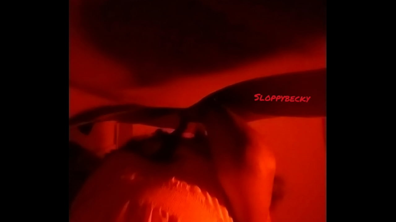 Glory hole my throat from Sloppybecky sucking dick