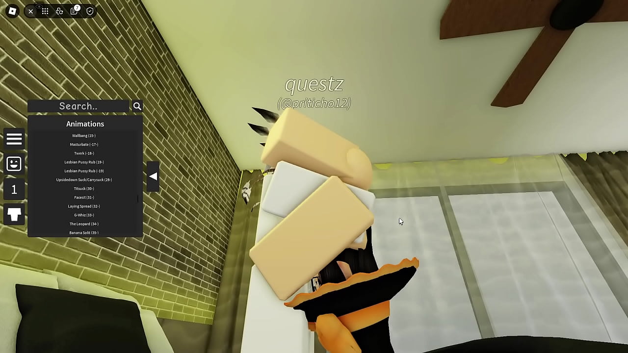 robloxian girl witch is fucked hard