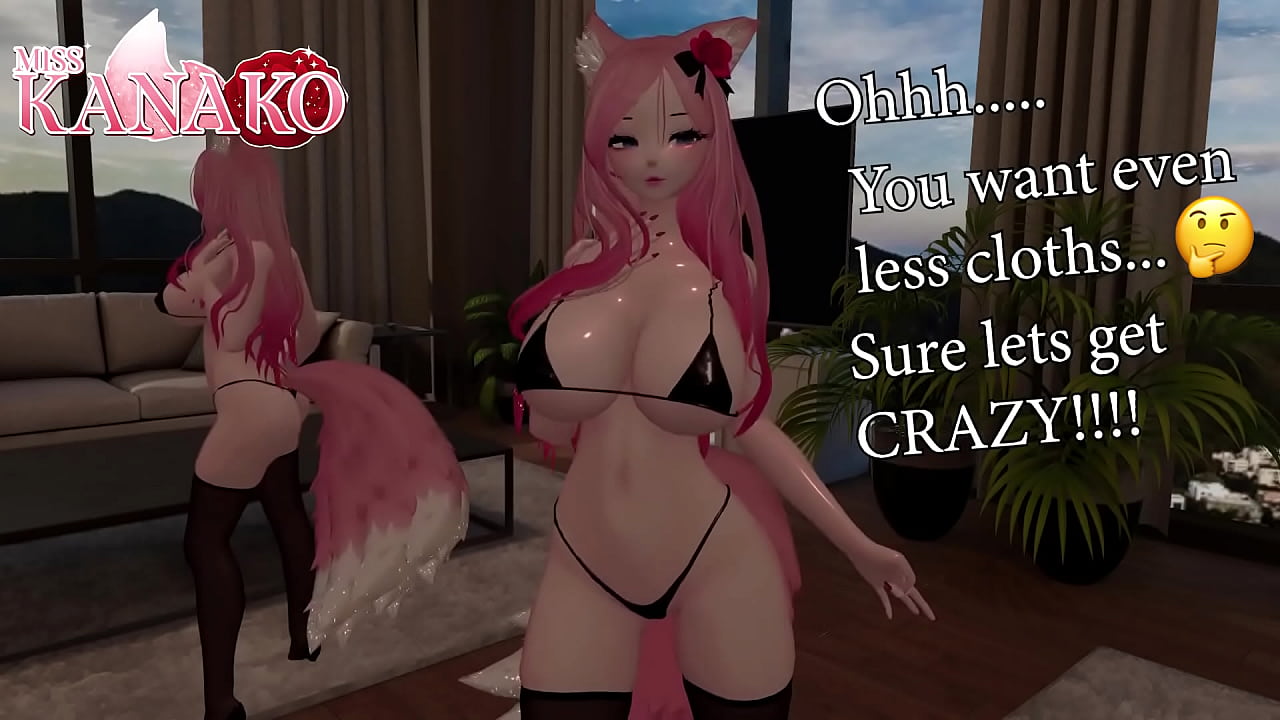 I try on CUTE COSPLAYS while you just want me to get MORE NAKED!!! SEXY CATGIRL POSING and STRIPPING!!!