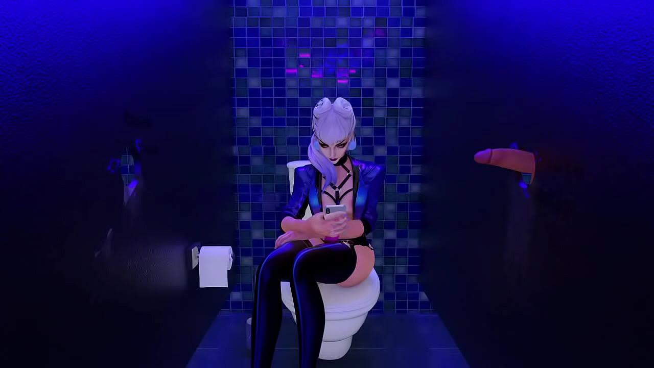 Evelynn visit's the nightclub gloryhole