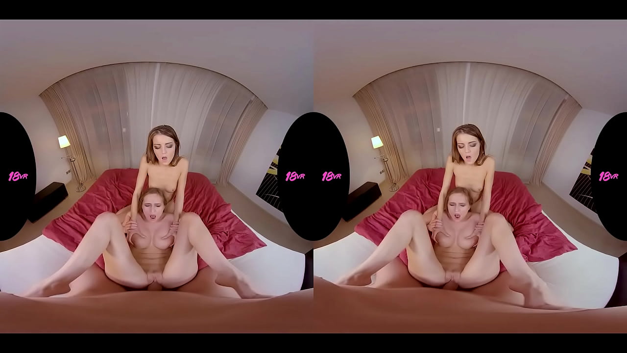 Stunning Horny Teen Lesbian VR Sex