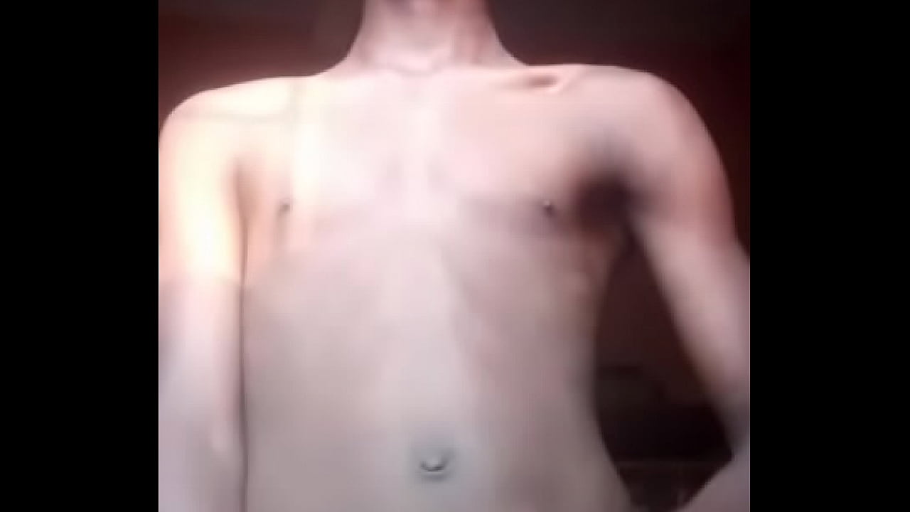 Teen boy wanking