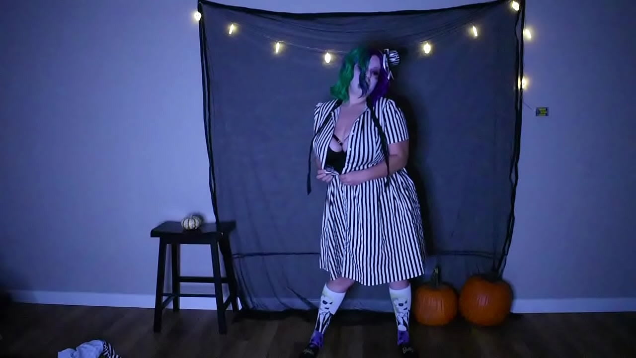 Ghost host with the most striptease