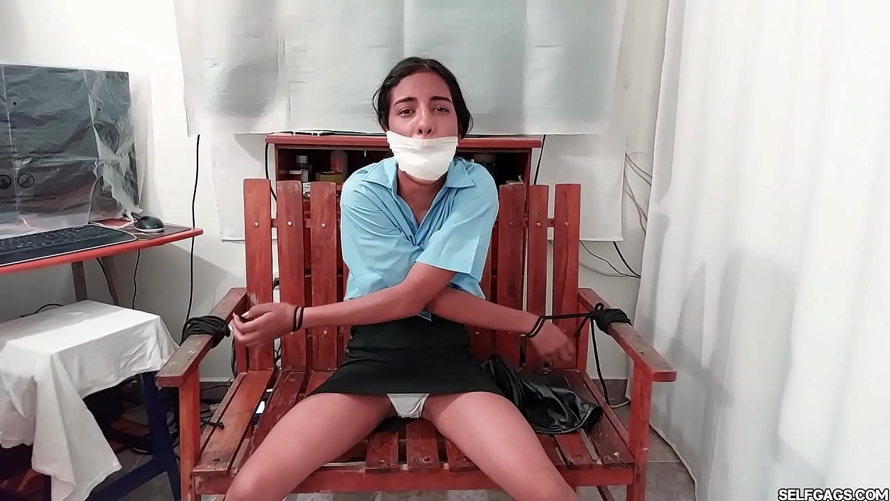 Teen Girl Tied Up And Muzzled By Crazy Woman