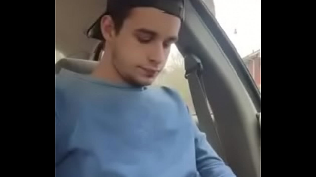 Jerking off in the car