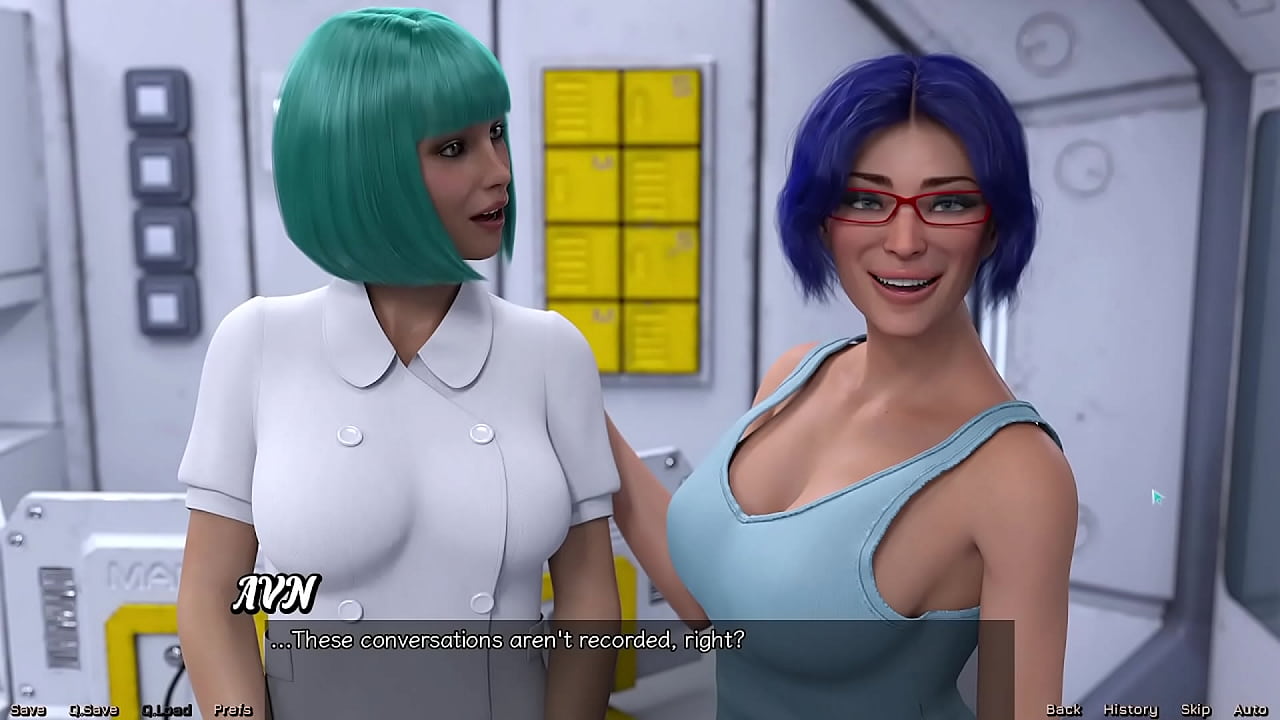 Stranded In Space #74 - Blue Haired Milf Want Threesome With Me & Hot Busty Doctor