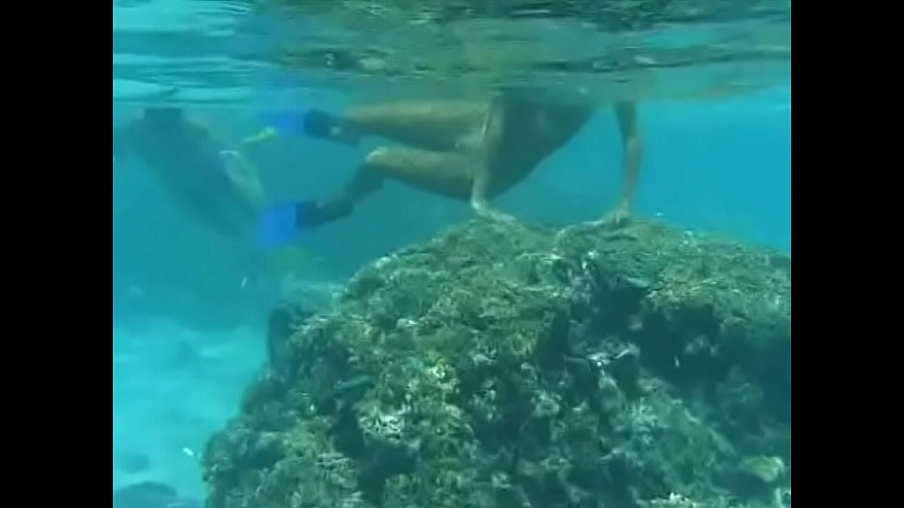 Katja Has Sex Underwater in the Tropical Waters near Bora Bora