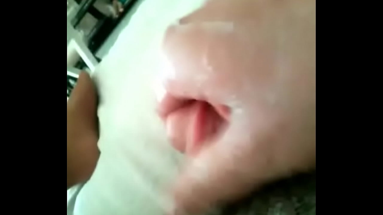 Masturbating