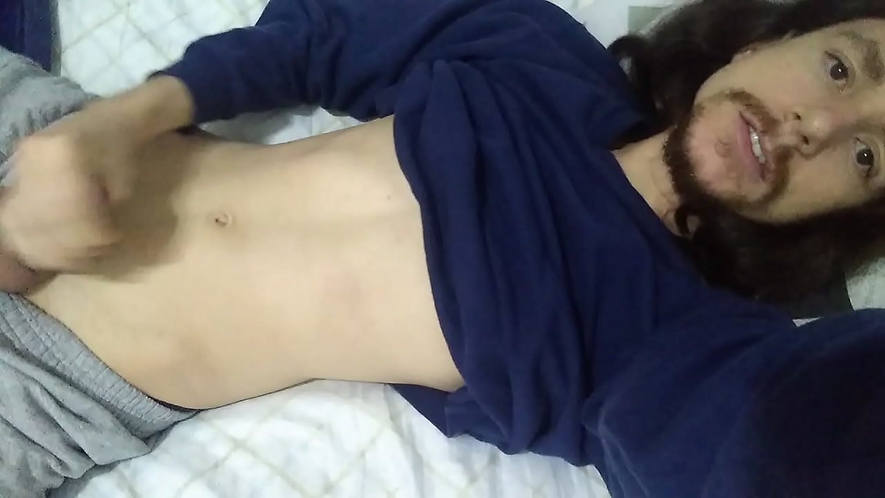 Cumming for a friend on my bed