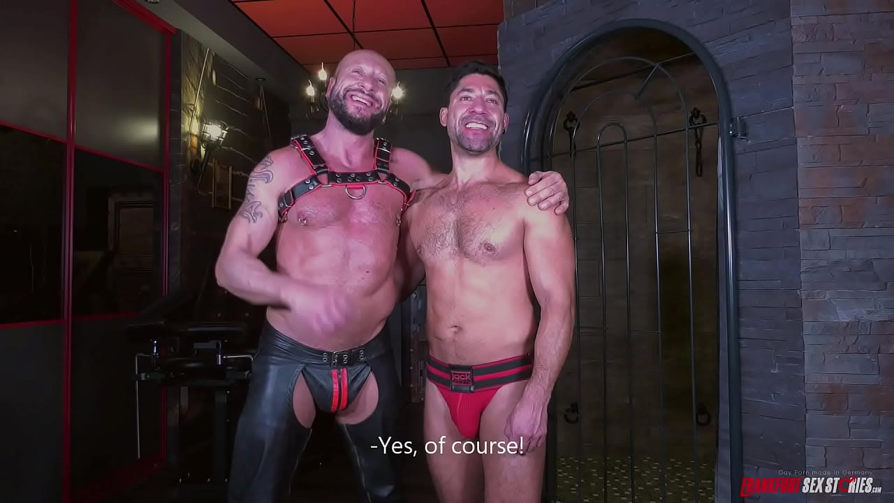 Two Spanish porn actors give exclusive interview after a kinky porn shoot