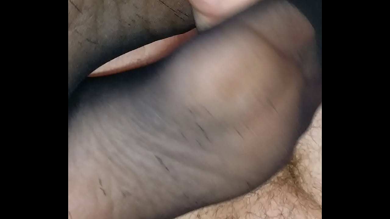 homemade footjob teaser with black nylons