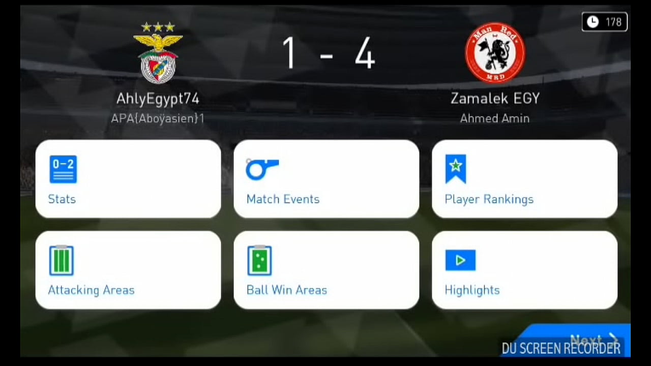 PES 2018 android ahmed amin 4-1 abo Yassien