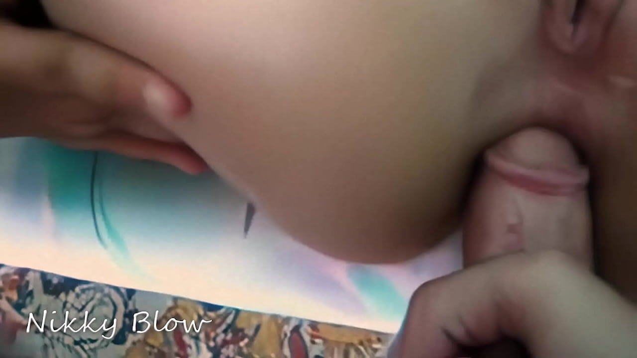POV doggy pussy and anal fuck with huge cum