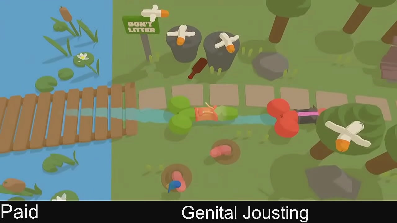 Genital Jousting p3(paid steam game) meme dick