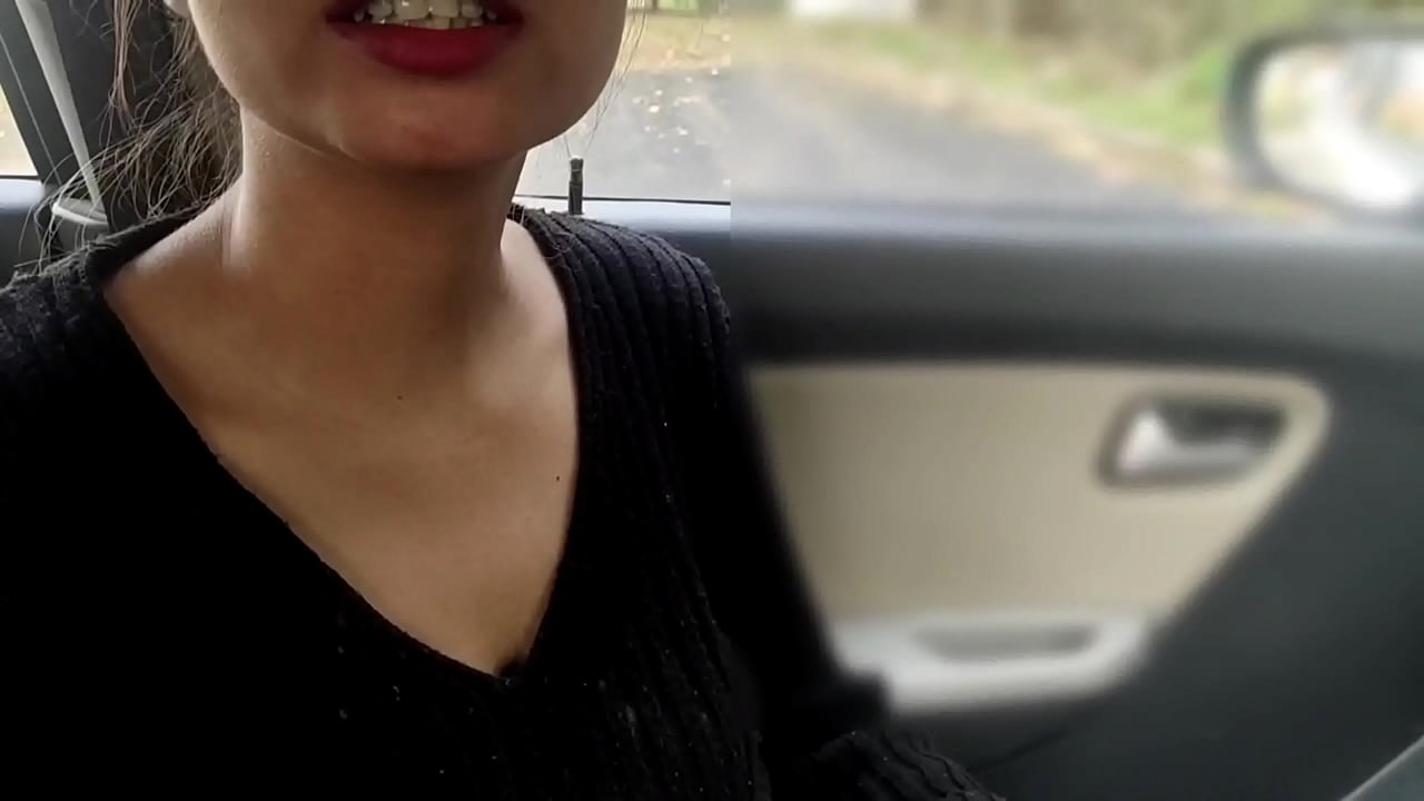 Desisaarabhabhi - Fucking my gf outdoor risky public sex with ex bf Hot sexy ex girlfriend ki chudai in Car