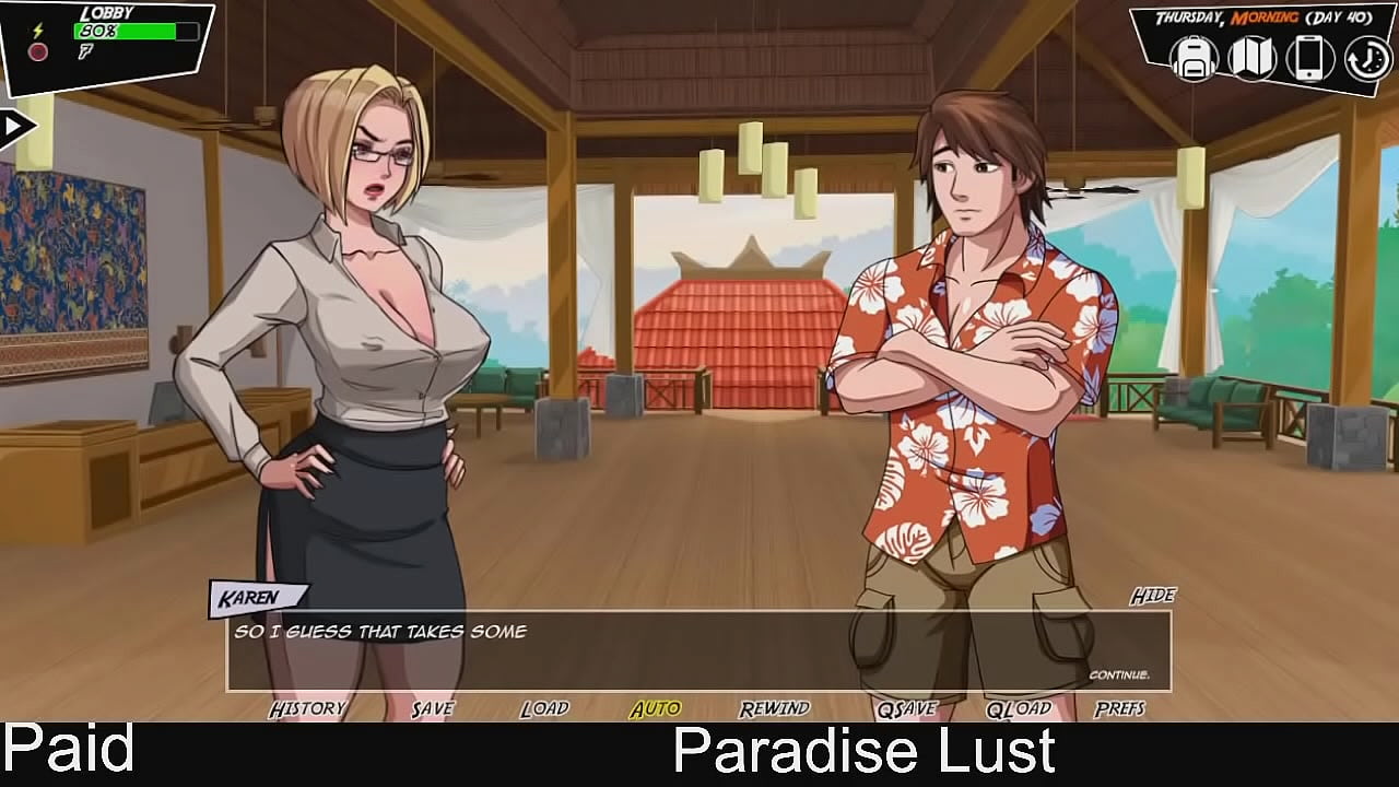 Paradise Lust ep 12 (Steam game) Visual Novel