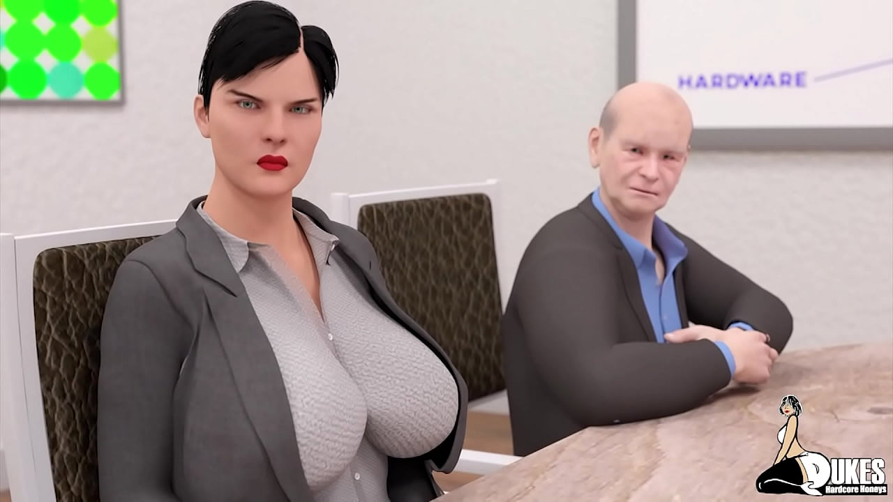 Long dick corporate executive goes balls deep inside his white secretary’s pussy