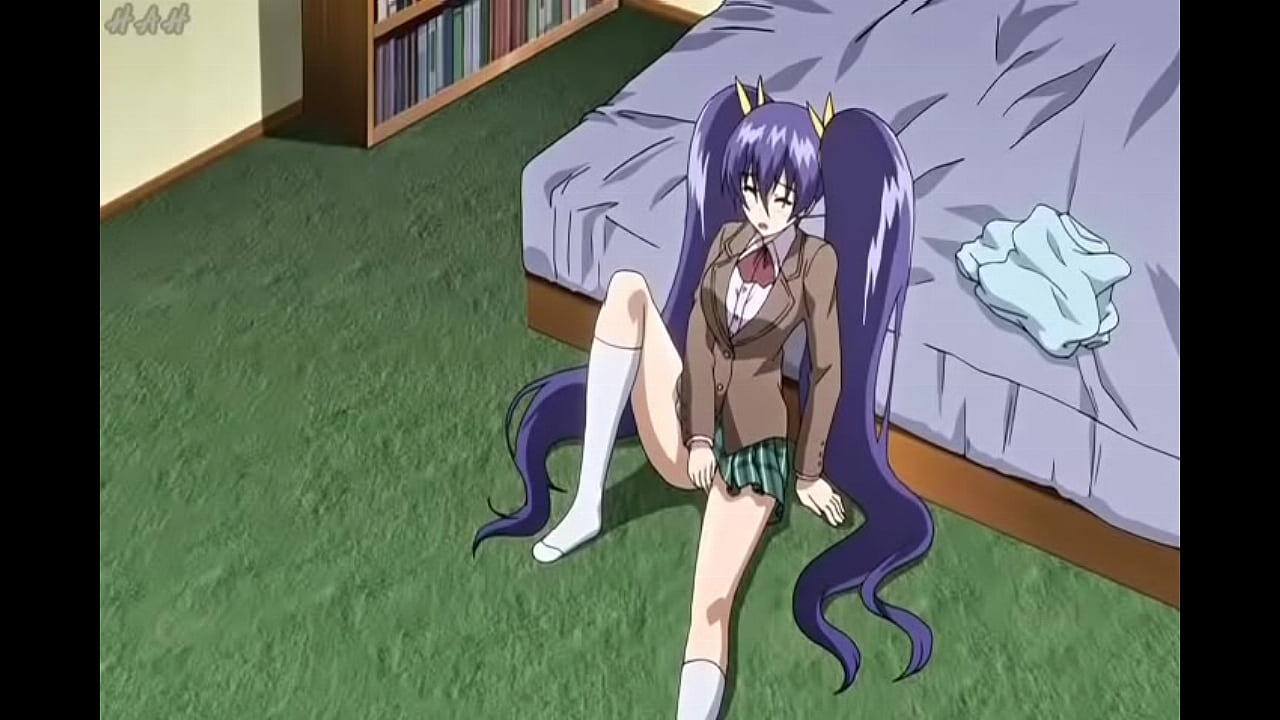 Deseo sexual de colegiada anime