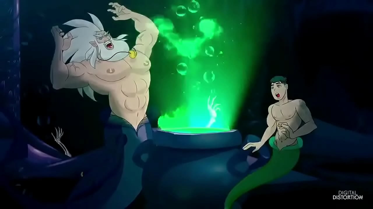 Atlan becomes human GAY XXX PARODY The Little Mermaid