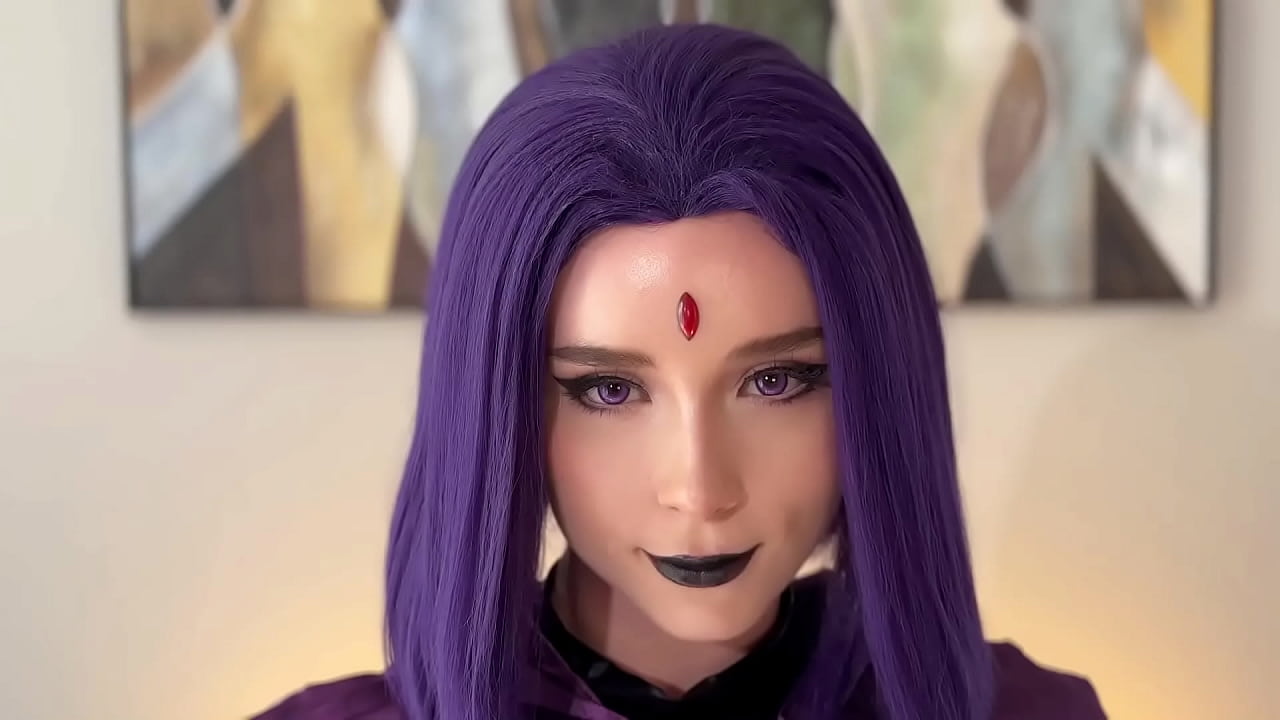 Sexy Raven Gave Herself Fucked in All Poses till Cum Inside - Teen Titans Cosplay POV