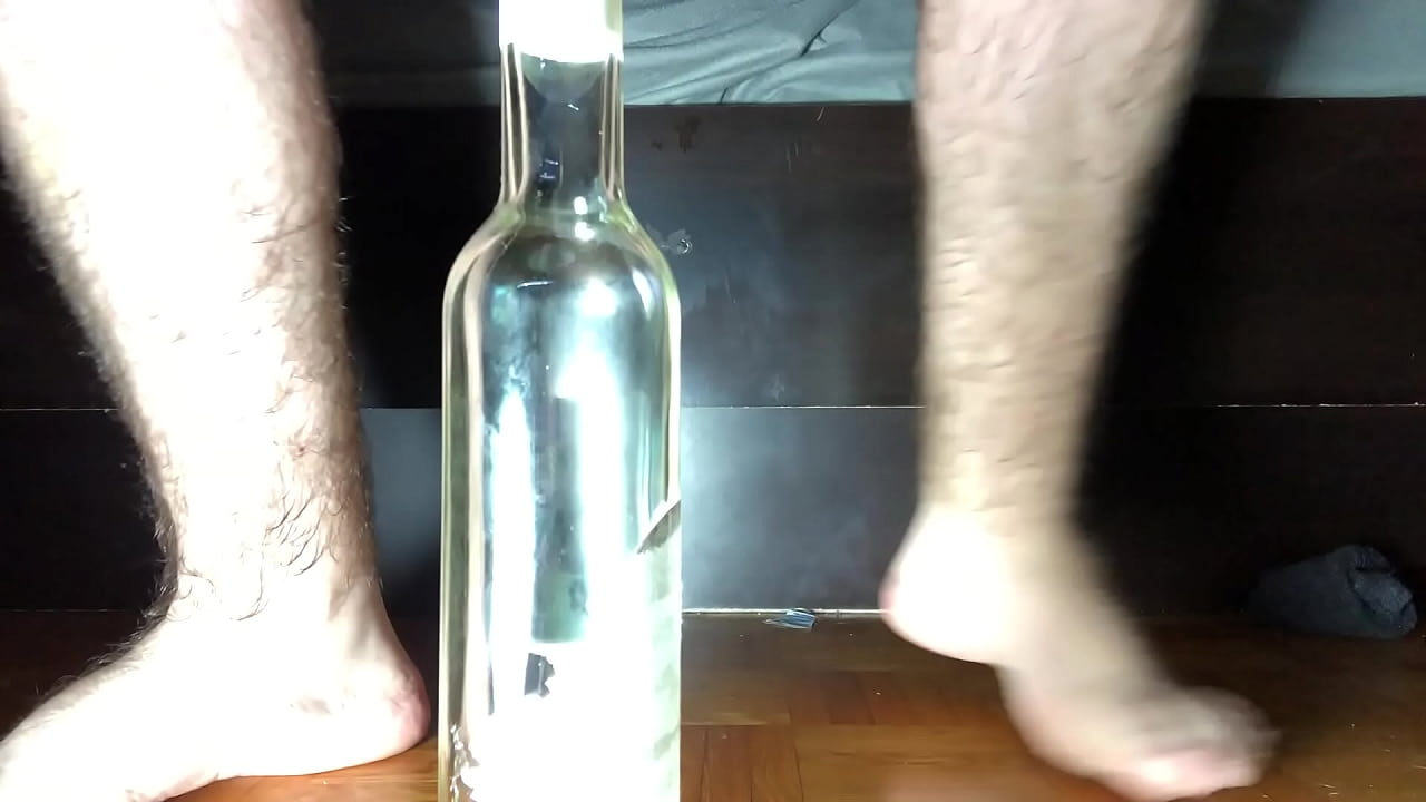 i put this bottle inside my ass