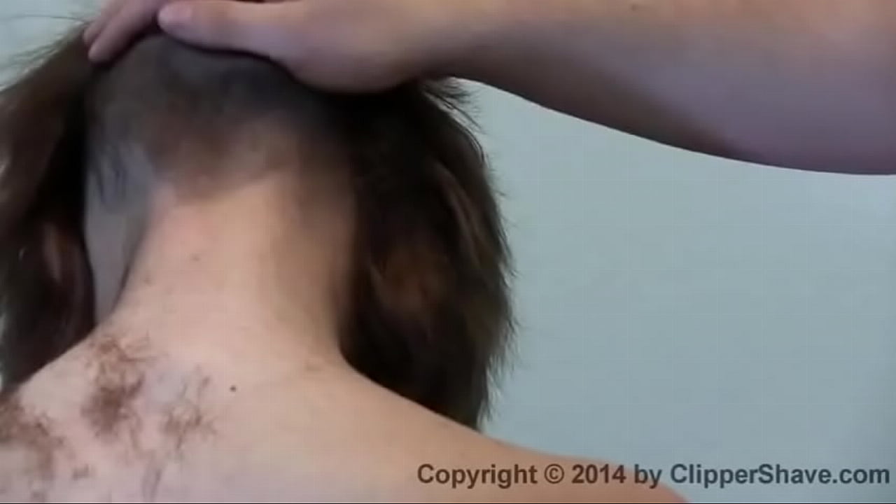 Girl naked shave