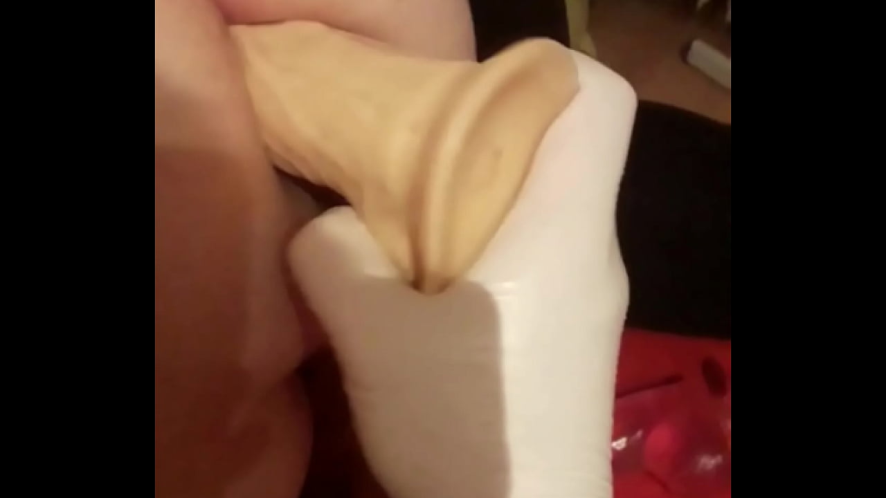 German Girl assfucked with her dildo