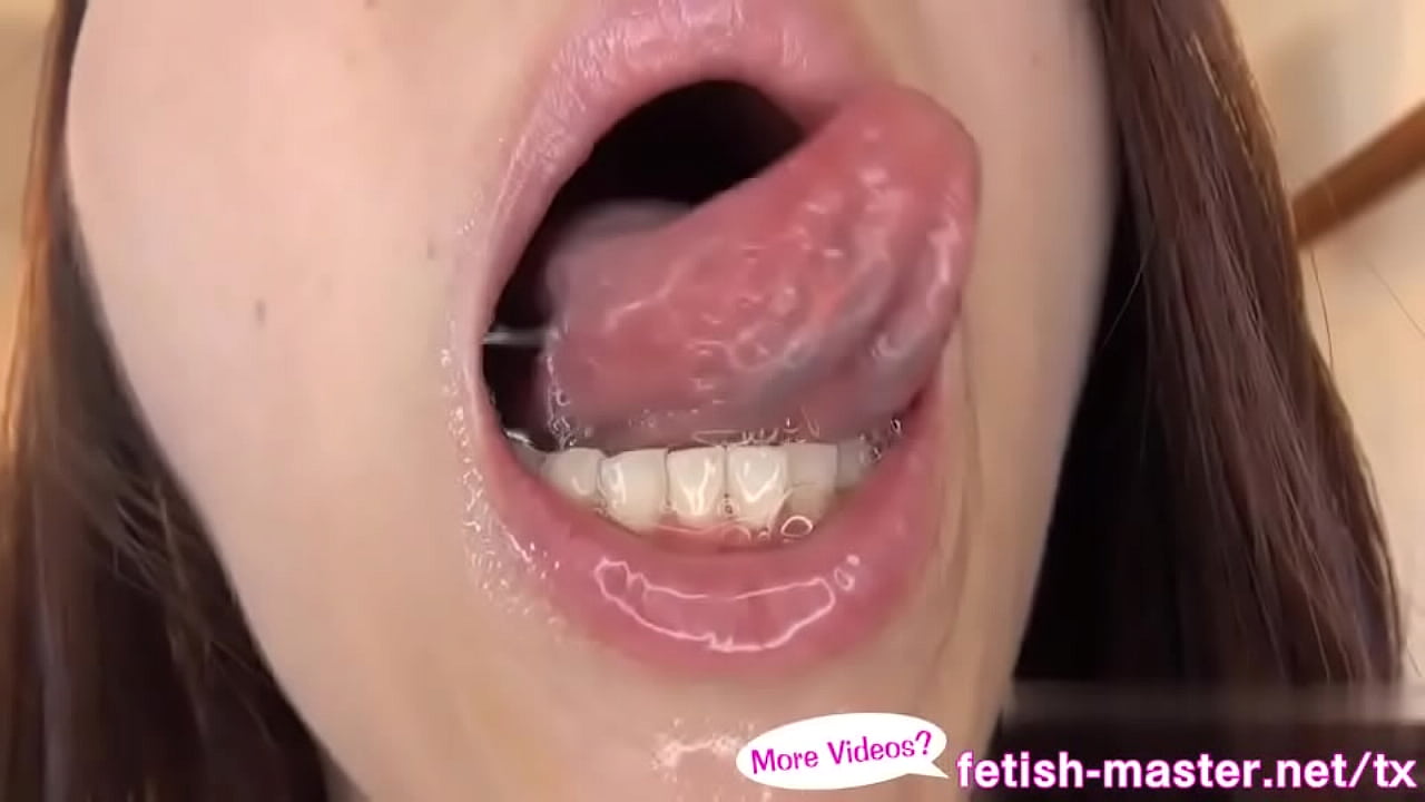 Japanese Asian Tongue Spit Fetish