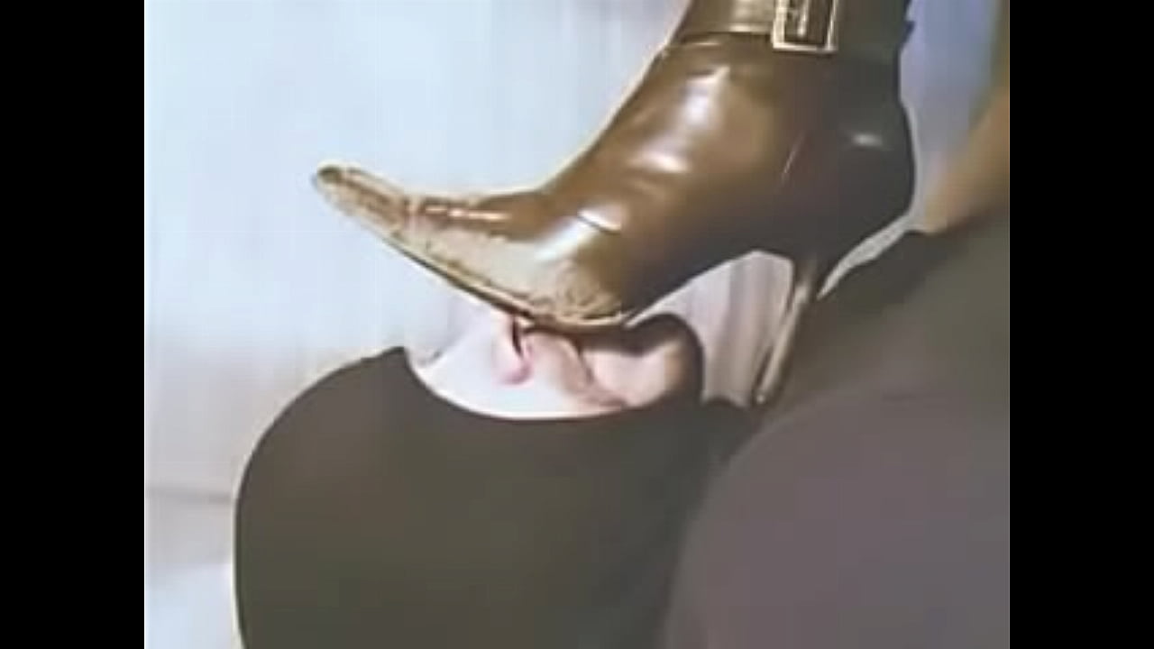 Licking clean my Wife's dirty boots 2