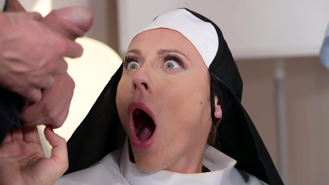 FREE Short Scene - Naughty Nun Brittany Bardot Gets DP'd And Spanked By Her Students' Fathers GP2677