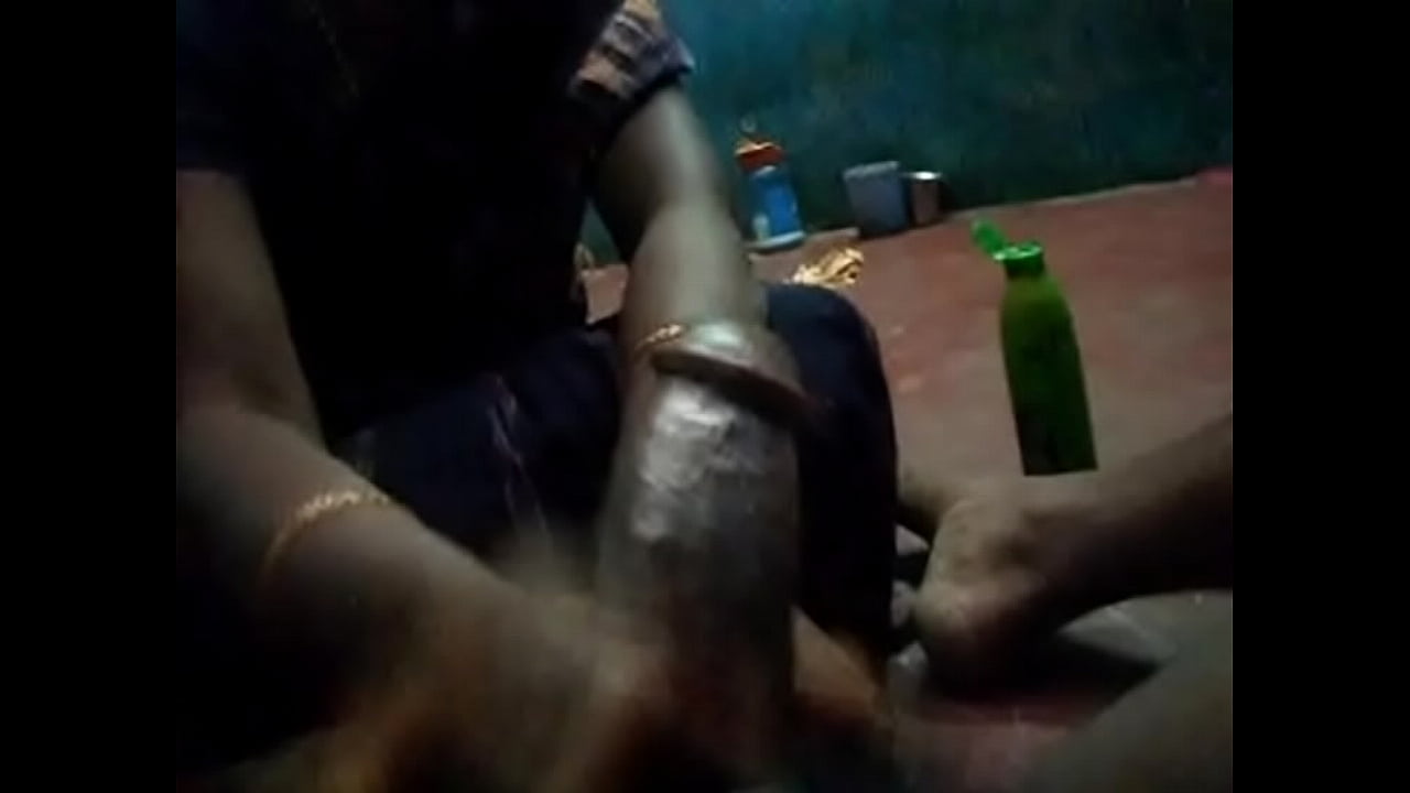 Cock Oil Massage gum shot-fire cutting player hand job-tamil house wife. cock o