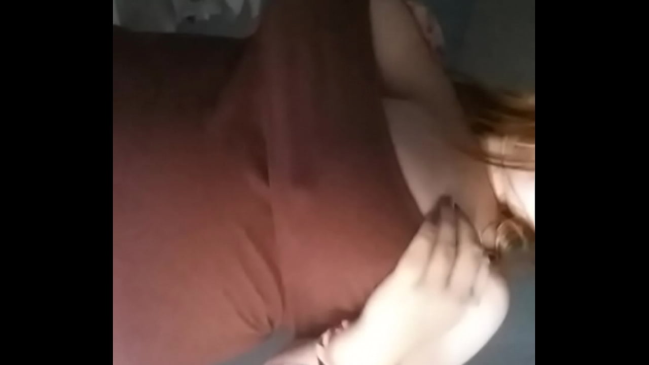Teasing myself & playing with my tits
